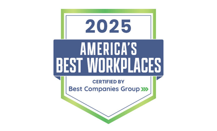 logo of the 2025 americas best workplaces