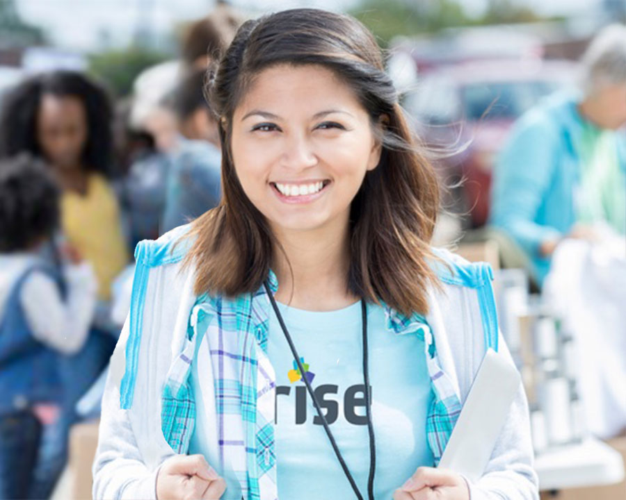 picture of young woman at NIHFCU community event