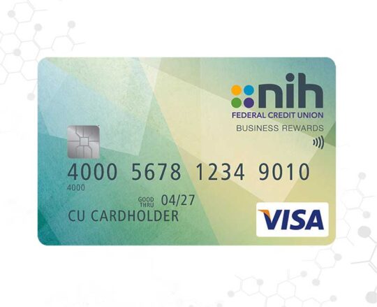 NIHFCU visa business card
