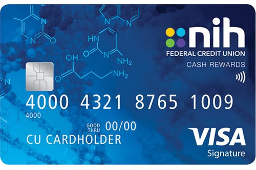 NIHFCU Visa Signature Rewards credit card