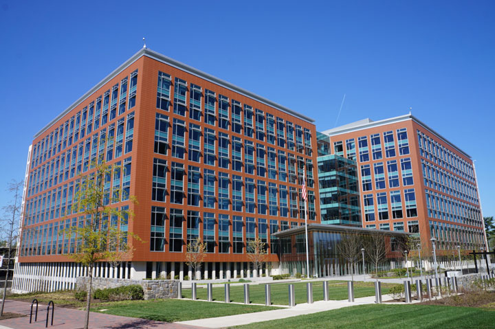 exterior of the national institute of allergies and infectious disease building