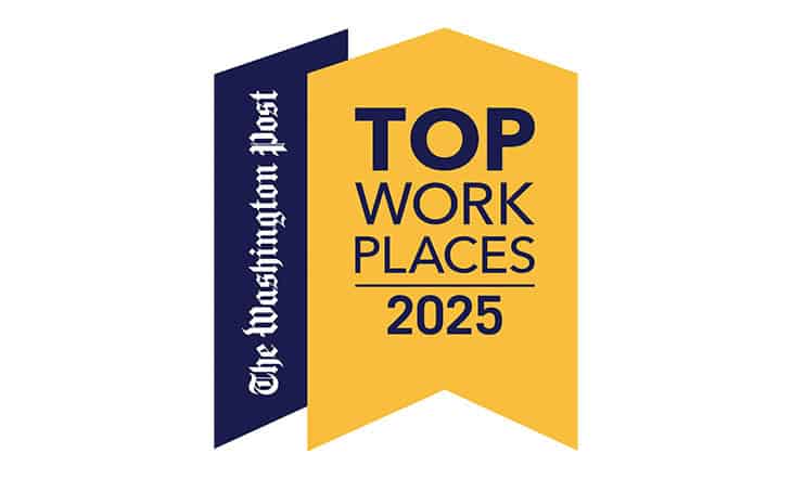 Washington Post Top Work Places 2025 logo
